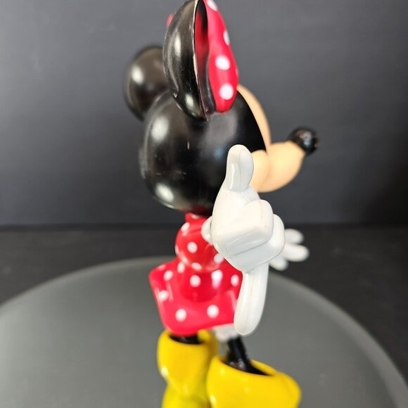 Vintage Minnie Mouse Articulated Figurine Walt Disney 8" Toy - Picture 8 of 12